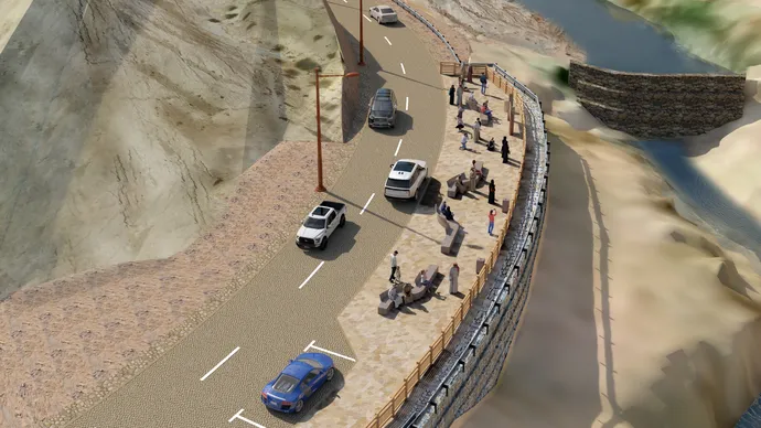 DMT Begins Redevelopment of Mubazzarah Dam Road in Al Ain Region