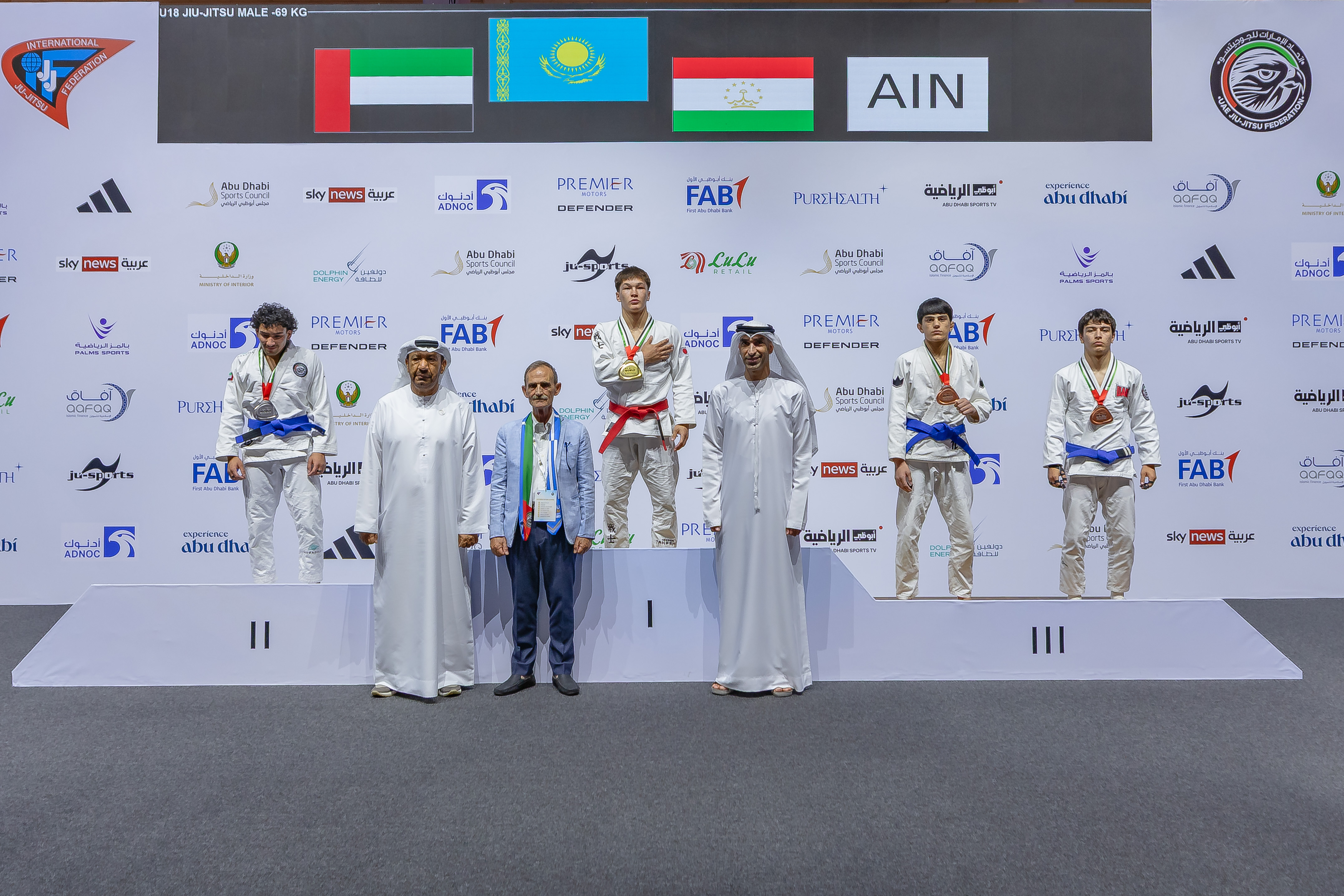 UAE wins 13 medals in 2026 Jiu-Jitsu World Championship