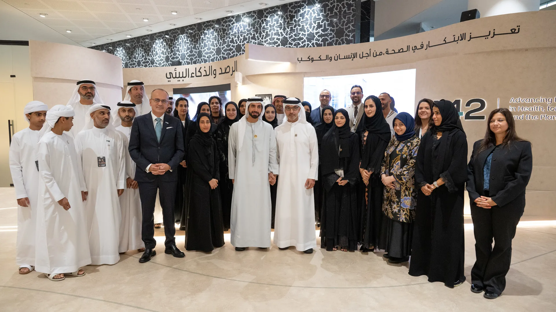 Hazza bin Zayed visits 23rd Abu Dhabi International Hunting and Equestrian Exhibition