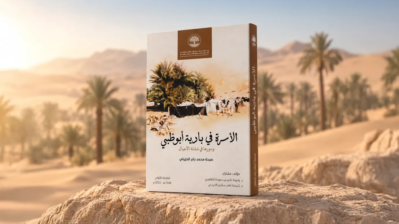 Published by Mohamed bin Zayed University for Humanities and Education Interface, The Family in the Bedouin Society of Abu Dhabi book examines family life and its role in raising future generations