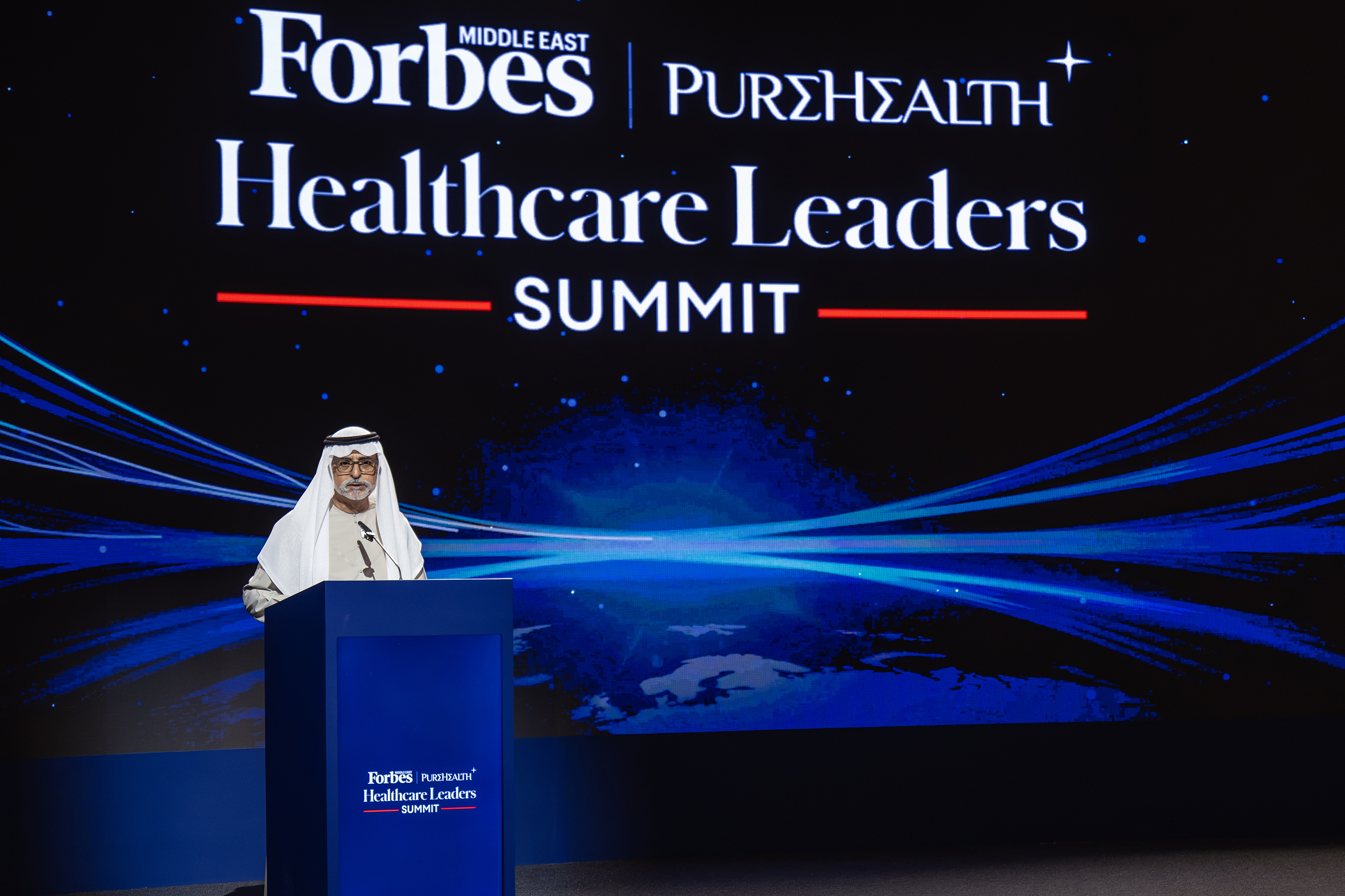 Nahyan bin Mubarak inaugurates Forbes Middle East Healthcare Leaders Summit