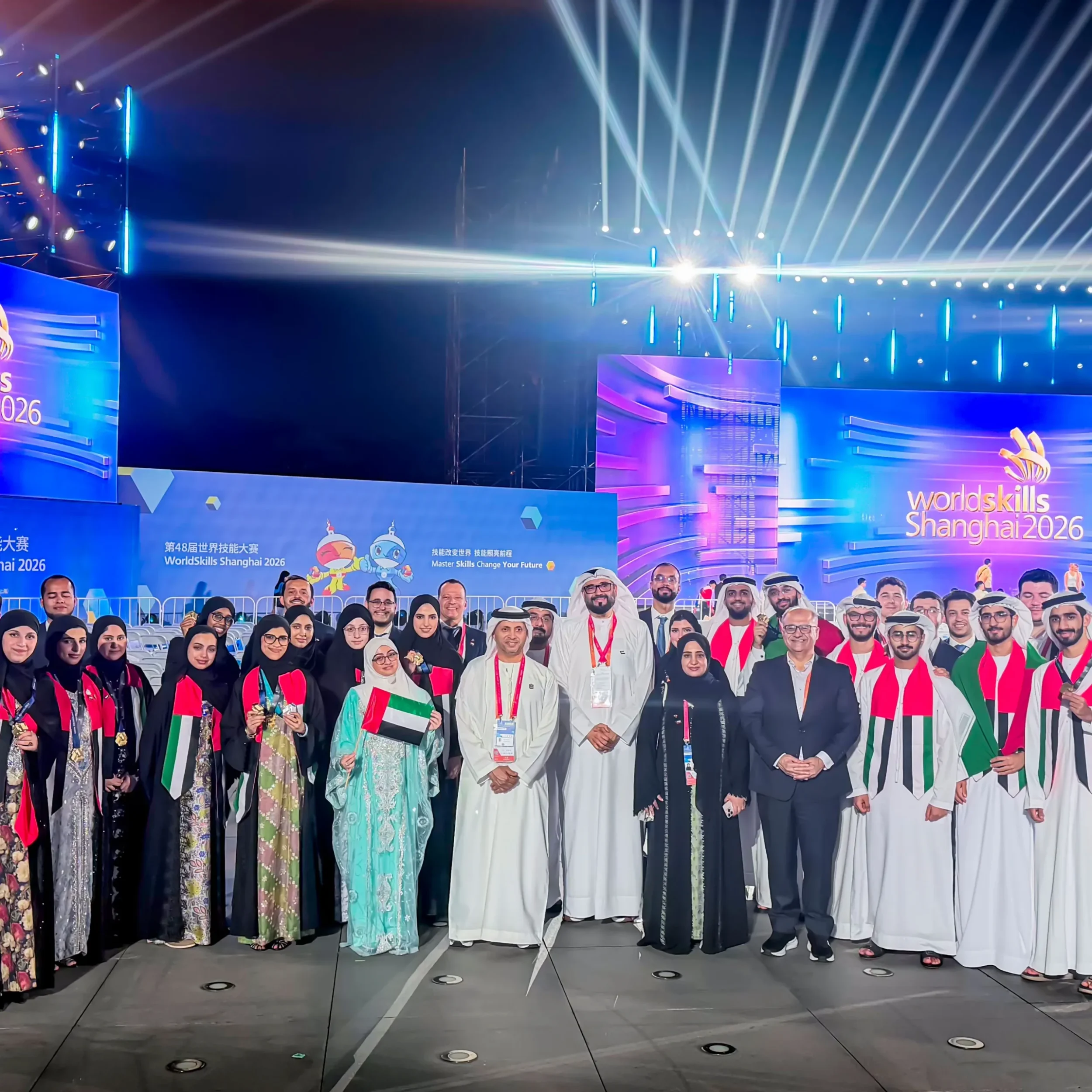 Led by ACTVET, EmiratesSkills team earns 10 Medals for Excellence at WorldSkills Shanghai 2026