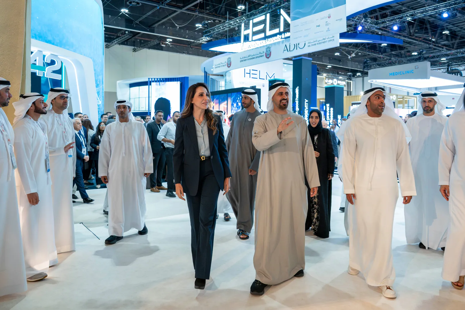Theyab bin Mohamed bin Zayed attends opening of Abu Dhabi Future Health Summit 2026