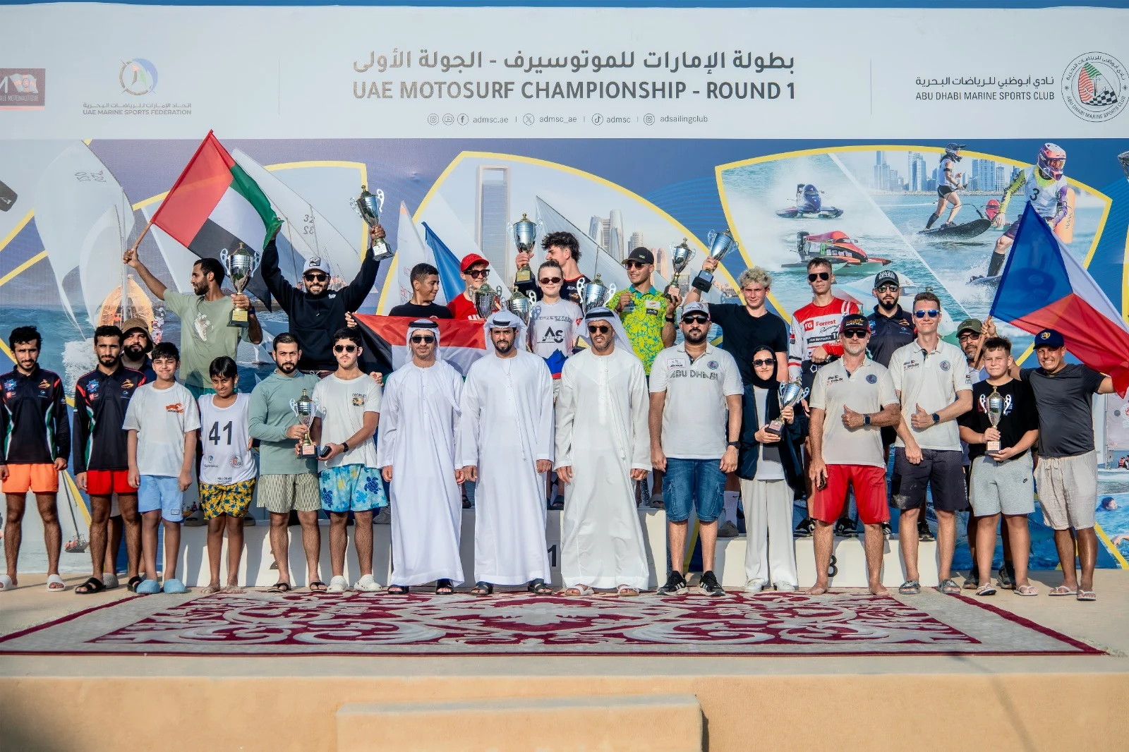 UAE wins four medals in Emirates Motosurf Championship opening round